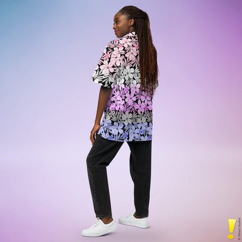 Genderfluid Pride Aloha Hawaiian Shirt